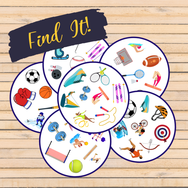 Find It! - Sports | Dobble | Sporty