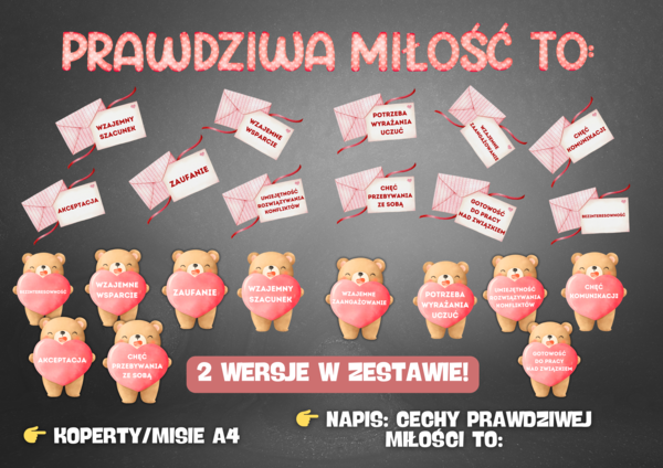 WALENTYNKI: PRAWDZIWA MIŁOŚĆ TO...