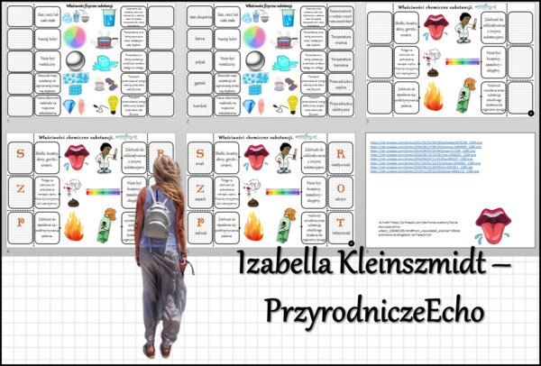 Notatka okienkowa/stacja zadaniowe/notatka/notatka graficzna/karta pracy/sketchnotka „Substancje i ich właściwości”, „Właściwości fizyczne i chemiczne substancji” w pdf. Chemia 7, dział „Substancje”. Materiał wykonany na podstawie podręcznika z wydawnict