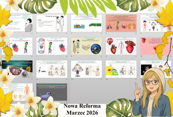 Prezentacja multimedialna w genial.ly do edycji „Po co krew krąży w ciele?” wykonana na podstawie podręcznika „Przyroda” Nowa Era. Przyroda 4. Dział „Jak działa moje ciało?”.
