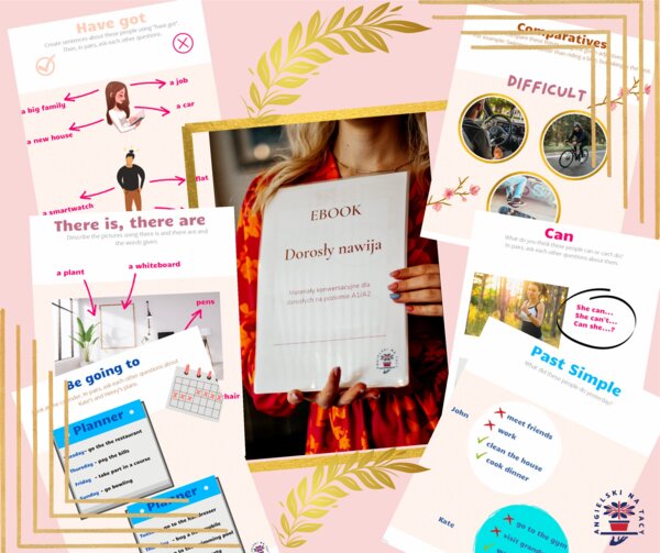 Ebook "Dorosły nawija. Materiały konwersacyjne dla dorosłych na poziomie A1/A2."