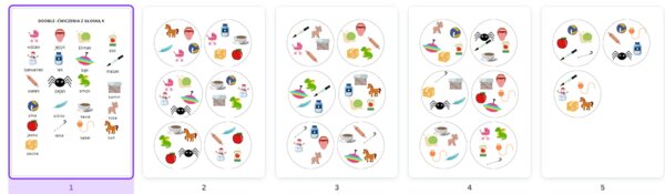 Logopedyczne ćwiczenia z głoską K - DOOBLE