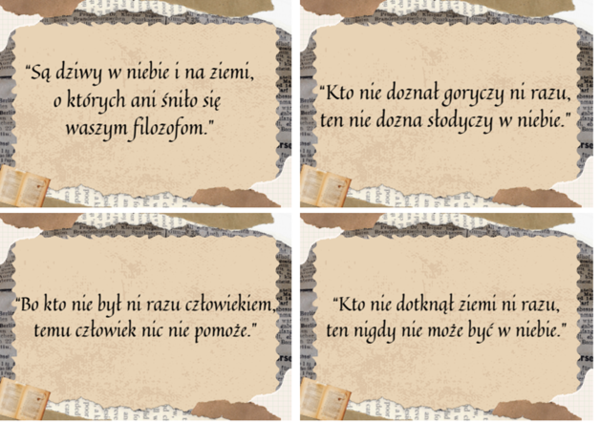 Cytaty - Dziady część II Adam Mickiewicz