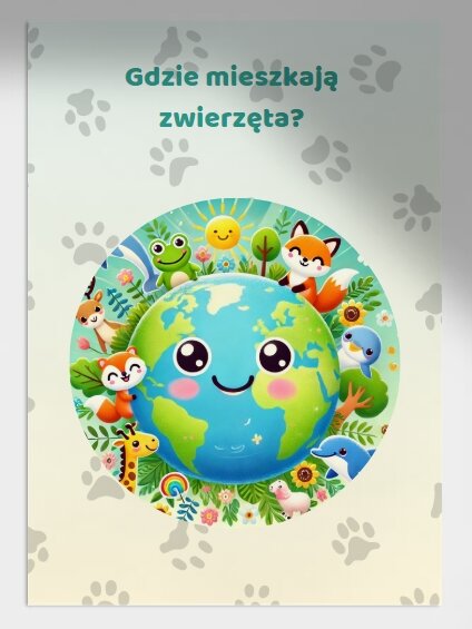 Karty pracy. Zwierzęta i ich siedliska. Kolorowanki z ekologicznymi przesłaniami. "Znajdź różnice" - elementy przyrody.