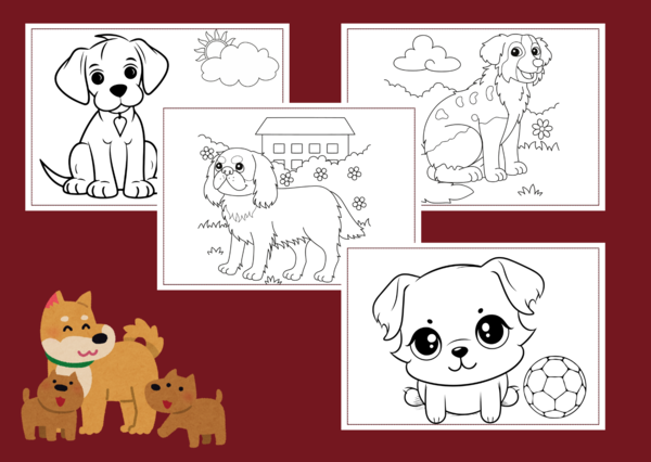 DZIEŃ KUNDELKA – kolorowanka - 20 wersji – biblioteka – świetlica - karta pracy