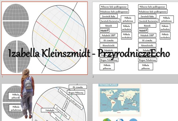 Materiał do zalaminowania/praca w grupach/puzzle/układanka. „Przez lądy i oceany - równoleżniki i południki” w pdf. Geografia 5, dział „Lądy i oceany na Ziemi”.