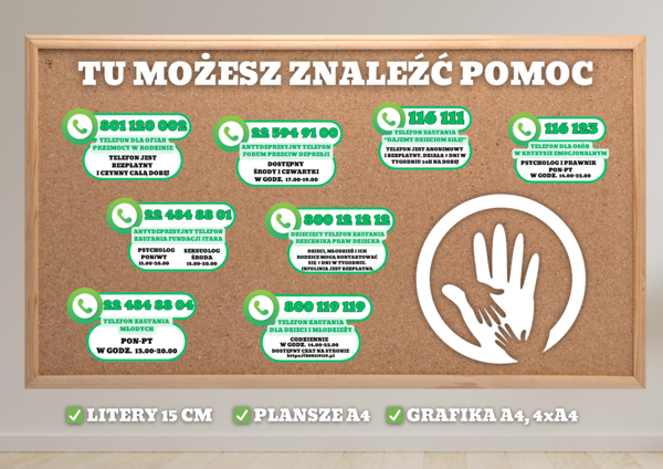TU MOŻESZ ZNALEŹĆ POMOC - Gazetka szkolna