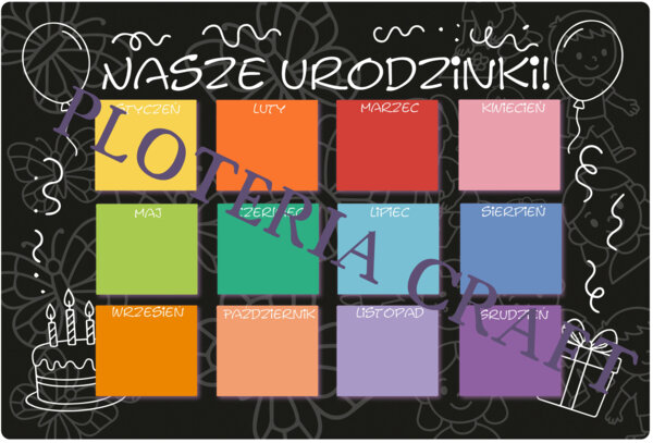 Kalendarz urodzinowy