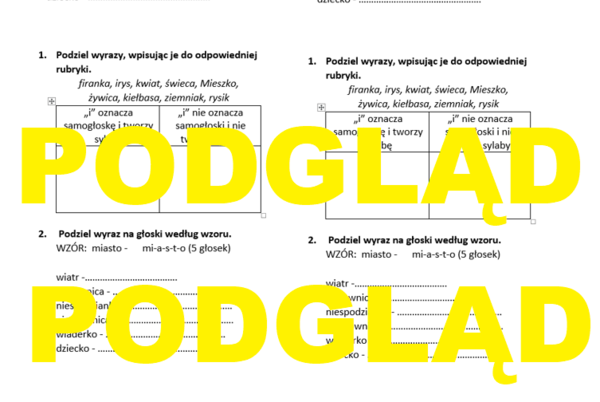 Funkcja głoski i - głoska, sylaba