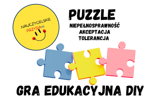 Gra edukacyjna PUZZLE: niepełnosprawność, akceptacja, tolerancja (pedagog, pedagog specjalny, psycholog, wychowawca)
