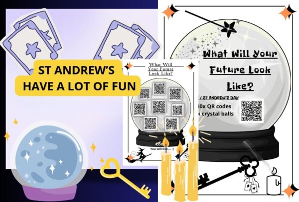 ST ANDREW'S DAY - WRÓZBY ANDRZEJKOWE po angielsku 40 QR codes