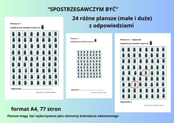 "SPOSTRZEGAWCZYM BYĆ"