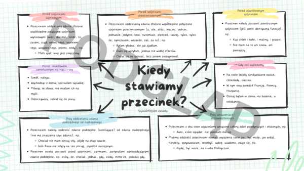 Kiedy należy stawiać przecinki?