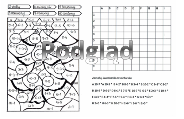Choinkowa kolorowanka
