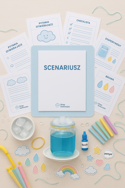 Scenariusz zajęć "Burza pomysłów — deszcz"