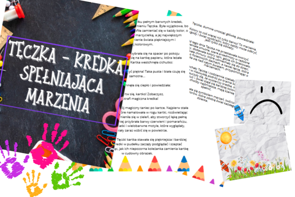 DZIEŃ KREDKI Bajka Tęczka – Kredka Spełniająca Marzenia