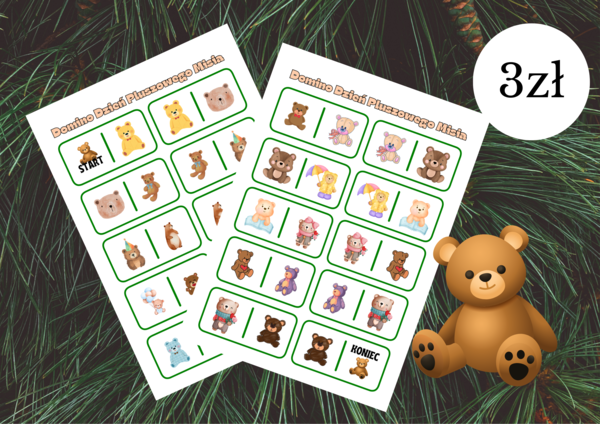 Domino na Dzień Pluszowego Misia