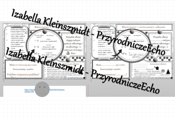 Minizestaw na temat „Właściwości i zastosowanie alkanów” – sketchnotka + karta pracy w power point + gratisowy link do prezentacji multimedialnej niekomercyjnej wykonanej w genial.ly do indywidualnego pobrania i użycia do celów niekomercyjnych. Chemia 8,