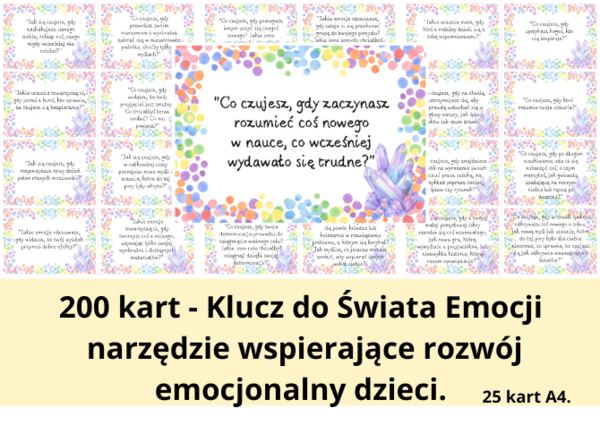Karty - Klucz do Świata Emocji - 200 kart