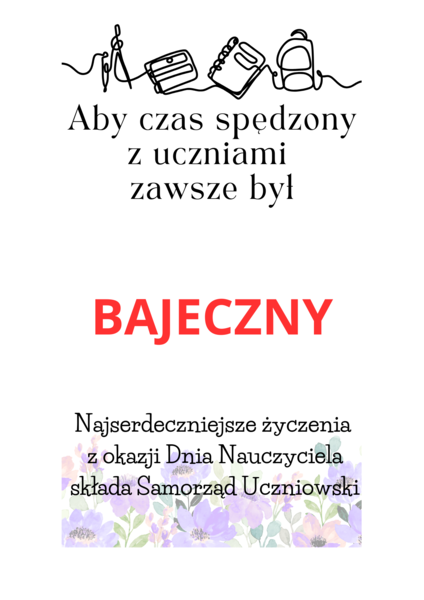 Dzień Edukacji Narodowej