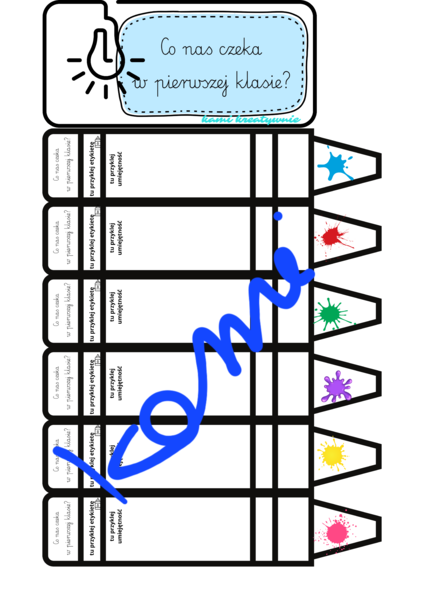 Co nas czeka w pierwszej klasie