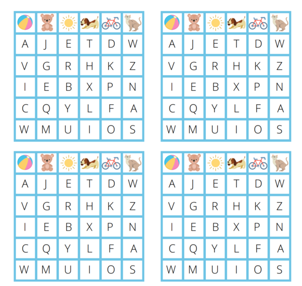 Ćwiczymy angielski alfabet!