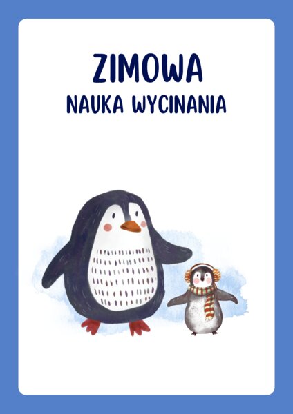 ❄️ Zimowe wycinanki