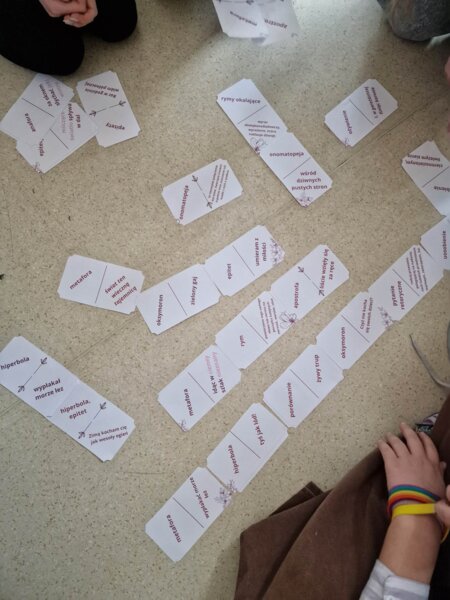 Domino - środki poetyckie, E8