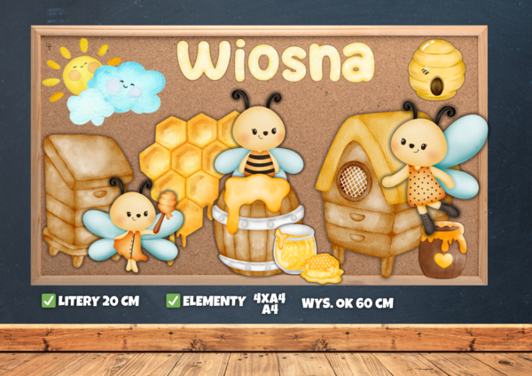 Gazetka szkolna WIOSNA, PSZCZOŁY