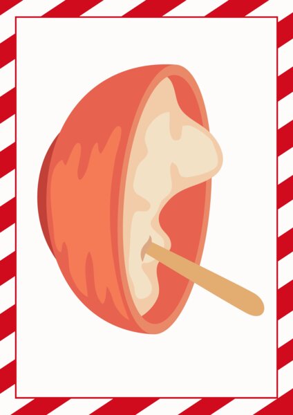 Proces robienia ciasteczek świątecznych