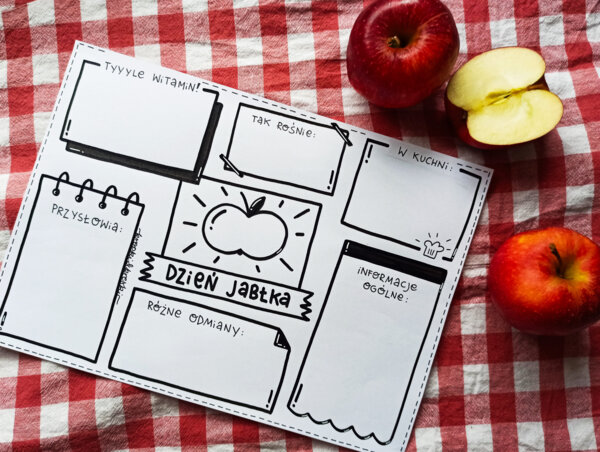 DZIEŃ JABŁKA - notatka wizualna