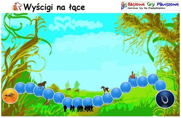 Wyścigi na łące – Gra planszowa