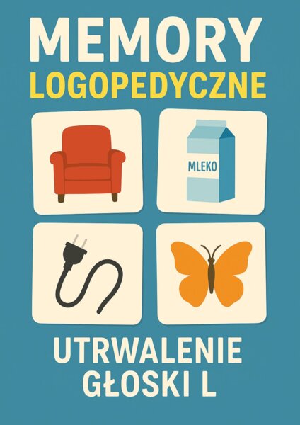 Memory logopedyczne – Utrwalenie głoski „L”