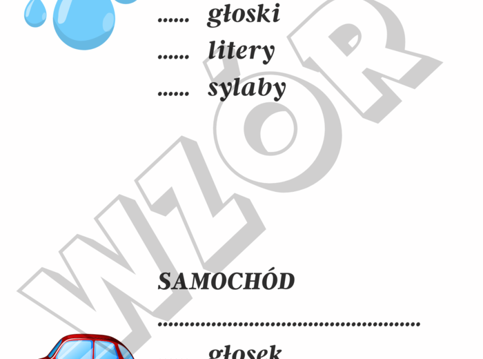 Głoska - Litera - Sylaba