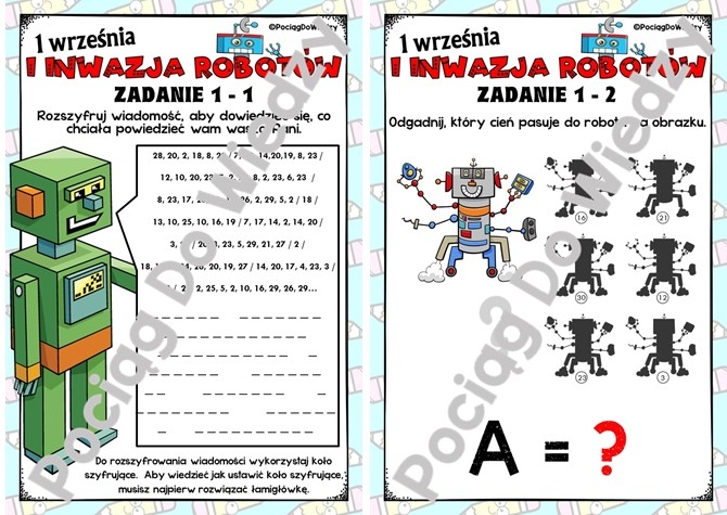 Escape Room - 1 września i inwazja robotów