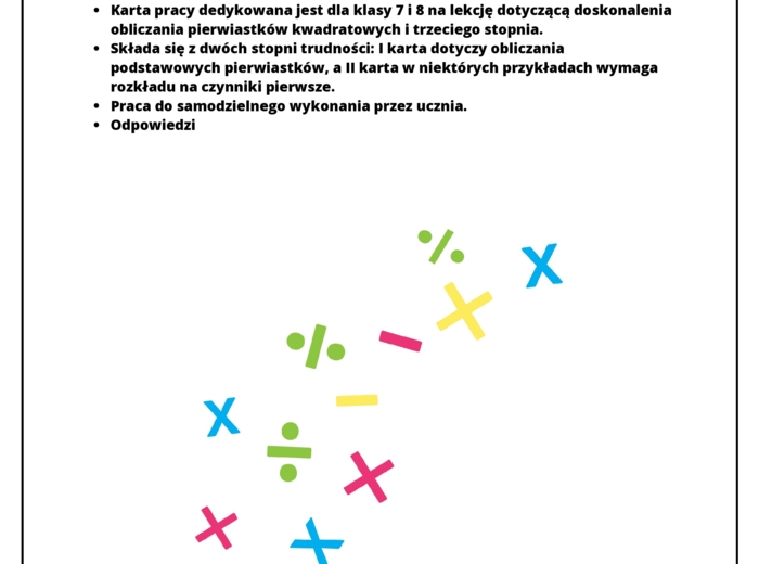 Pierwiastki - labirynt