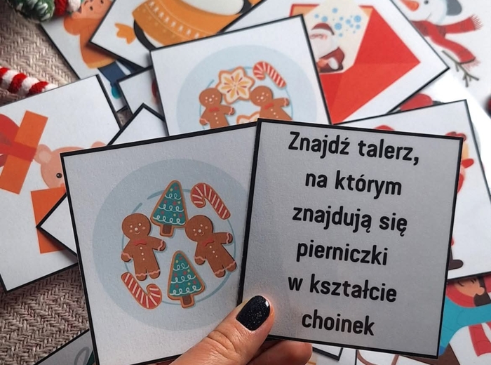 Zimowa wyszukiwanka - gra na spostrzegawczość