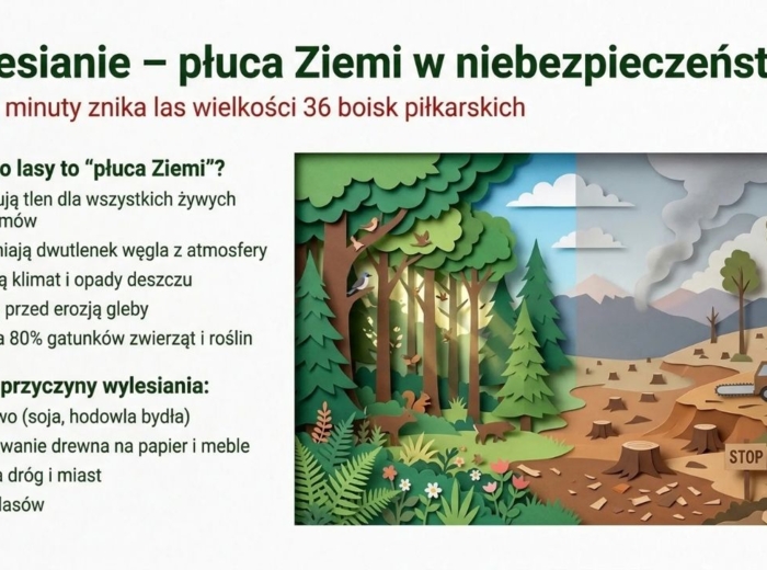 Ekologia - gazetka, prezentacja, plansze