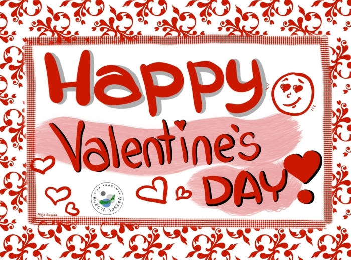 Valentine's Day in different languages by Alicja Soszka