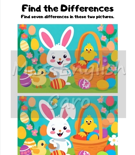 Karty pracy - Easter - 10 arkuszy