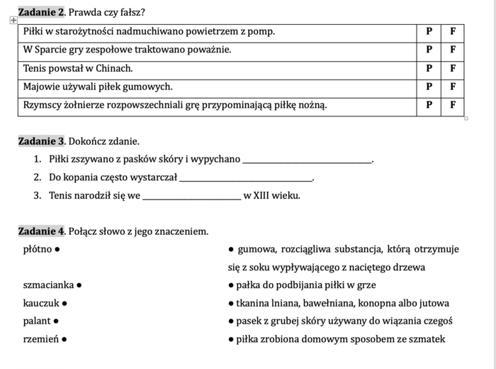 Czytanie ze zrozumieniem kl.4-6 - Piłka - Kopaliński