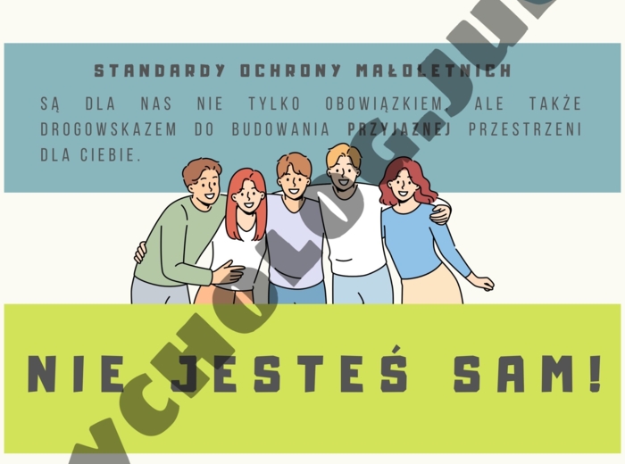 PLAKATY STANDARDY OCHRONY MAŁOLETNICH