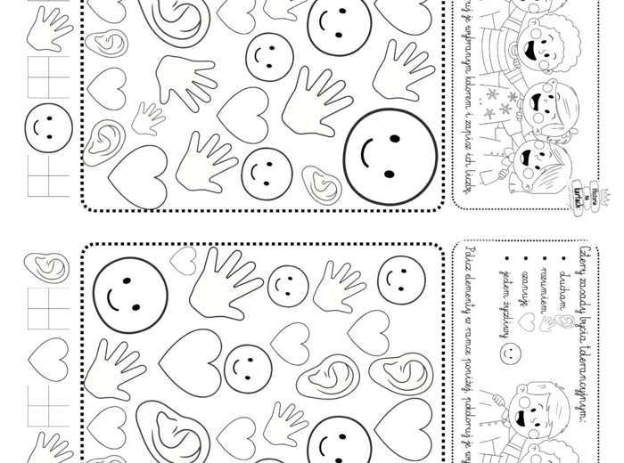 Dzień Tolerancji - karty pracy 1-3