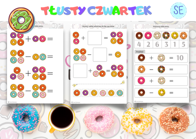 Tłusty czwartek - zestaw zadań