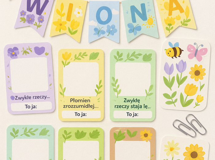 Wiosna przyszła! – dekoracja klasowa