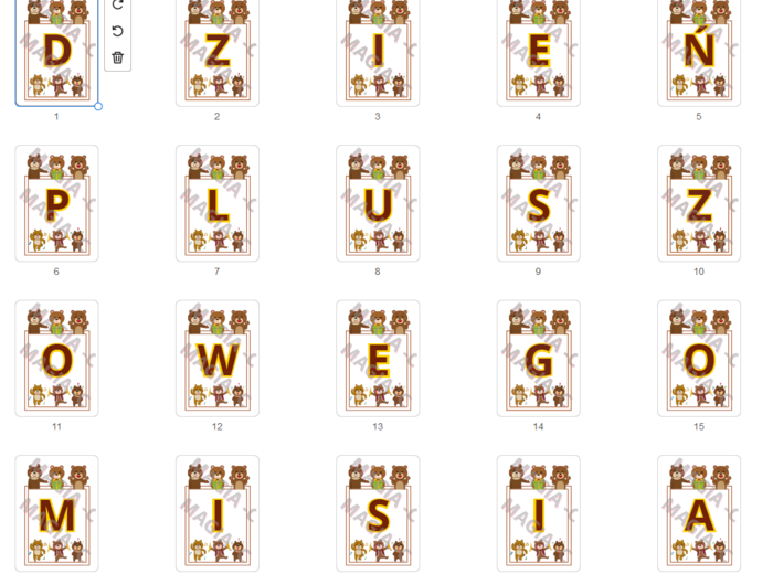 Girlanda Dzień Pluszowego Misia