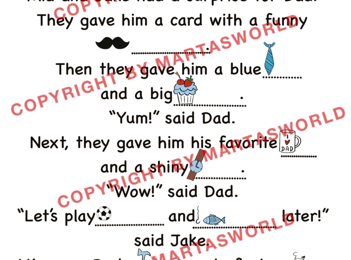 🎉 HAPPY FATHER’S DAY – edukacyjny materiał do nauki angielskiego! 🎉