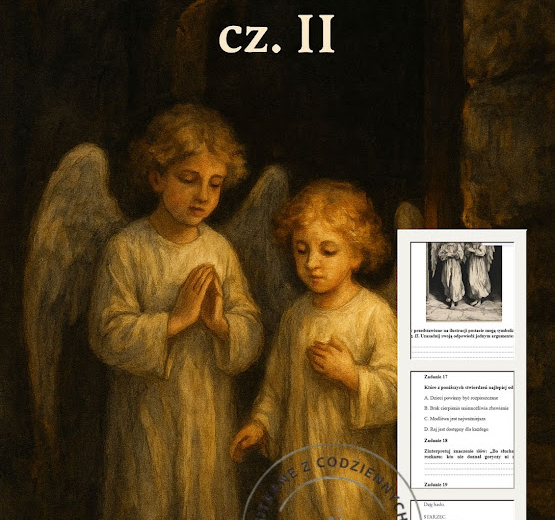 Zrozumieć winę— czytanie ze zrozumieniem fragmentu ,,Dziadów cz. II"