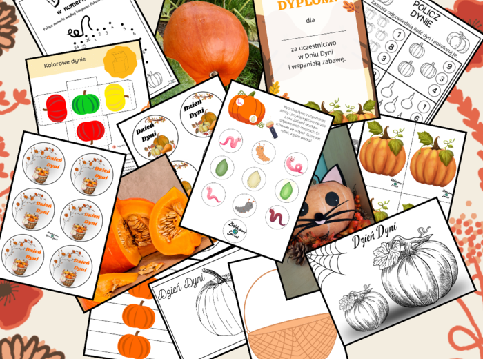 Dzień Dyni +karty pracy