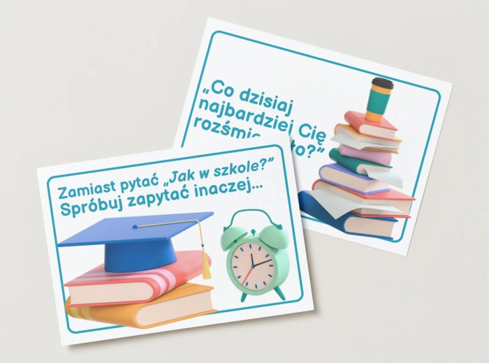 Zamiast pytać - jak w szkole?... spróbuj zapytać inaczej